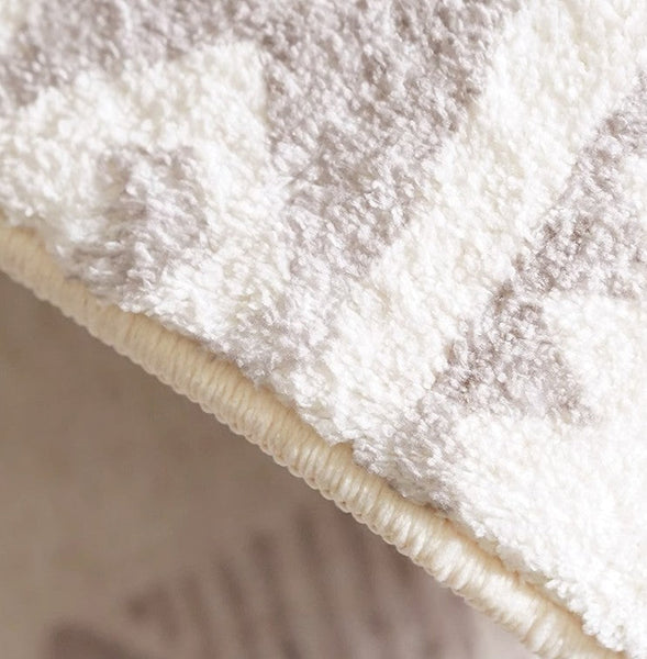 Abstract Contemporary Rug Ideas for Living Room, Hallway Modern Runner Rugs, Modern Runner Rugs Next to Bed, Extra Large Modern Rugs for Dining Room-Paintingforhome