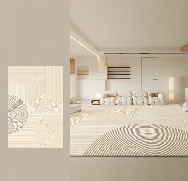Oversized Modern Rug for Living Room, Bedroom Floor Rugs, Geometric Contemporary Rugs for Dining Room, Extra Large Modern Rugs for Living Room-Paintingforhome