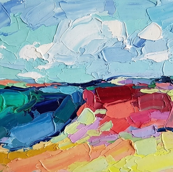 Palette Knife Paintings, Modern Abstract Painting, Original Abstract Art, Original Small Paintings, Hand Painted Canvas Art, Impasto Artwork