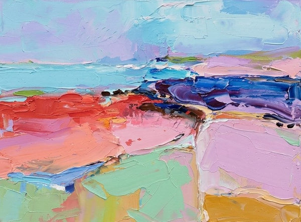 Original Small Paintings, Hand Painted Canvas Art, Original Abstract Art, Palette Knife Paintings, Modern Abstract Painting, Impasto Artwork