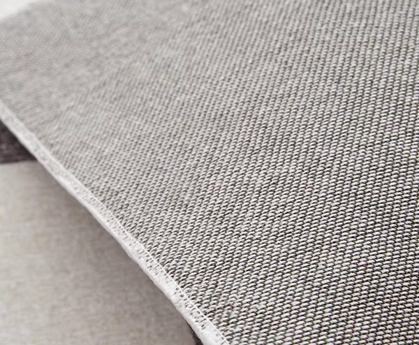 Large Modern Rugs for Living Room, Gray Geometric Area Rugs for Bedroom, Contemporary Area Rugs for Dining Room-Paintingforhome