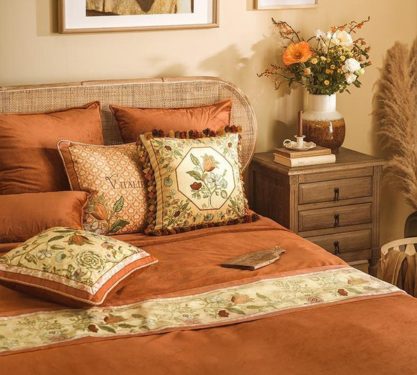 Decorative Throw Pillows, Modern Sofa Pillows, Contemporary Throw Pillows, Short Velvet Pillow Cover, Decorative Pillows for Living Room-Paintingforhome