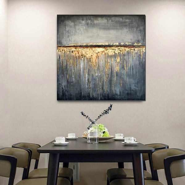 Extra Large Abstract Paintings on Canvas, Bedroom Wall Art Ideas, Simple Painting Ideas for Bedroom, Hand Painted Abstract Painting-Paintingforhome