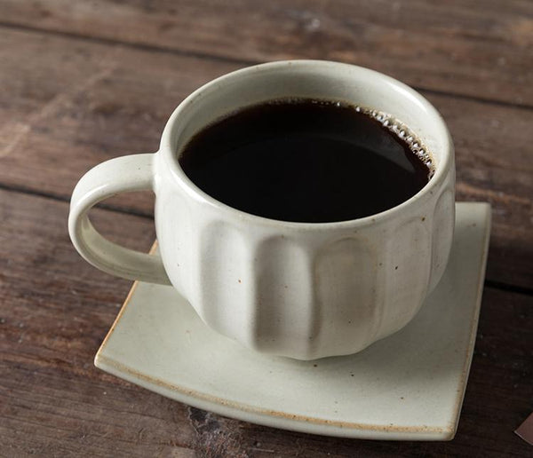 Cappuccino Coffee Mug, White Coffee Cup, Breakfast Milk Cups, Latte Coffee Cup, Tea Cup, Coffee Cup and Saucer Set-Paintingforhome