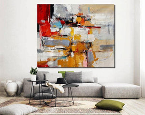 Contemporary Wall Art Ideas, Modern Acrylic Painting, Extra Large Paintings for Living Room, Hand Painted Abstract Painting, Large Paintings for Bedroom-Paintingforhome