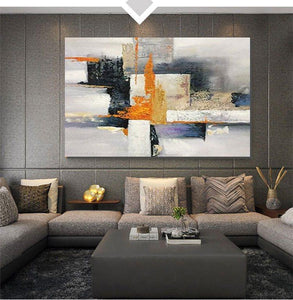 Modern Paintings for Living Room, Abstract Acrylic Painting, Hand Painted Wall Painting, Extra Large Abstract Art-Paintingforhome
