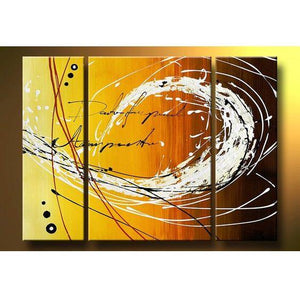 Bedroom Wall Art Paintings, Modern Abstrct Painting, Living Room Wall Art Ideas, 3 Piece Canvas Paintnig, Large Abstract Paintings-Paintingforhome