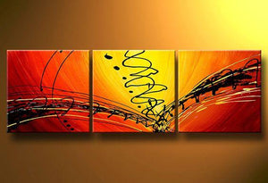 Large Abstract Painting, Abstract Lines Painting, Extra Large Painting on Canvas, Simple Modern Art, Hand Painted Canvas Art-Paintingforhome