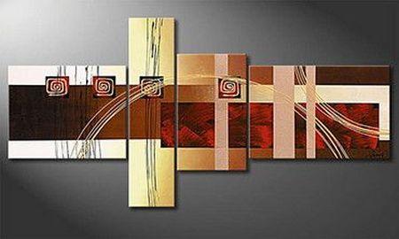 Living Room Wall Art Paintings, Hand Painted Canvas Painting, Acrylic Painting Abstract, Modern Wall Art Painting-Paintingforhome