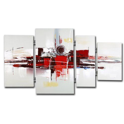Acrylic Painting on Canvas, Living Room Wall Art, Modern Contemporary Painting, Acrylic Wall Art Paintings-Paintingforhome