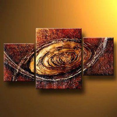 Acrylic Painting Abstract, 3 Piece Wall Art, Canvas Paintings for Living Room, Modern Paintings, Hand Painted Wall Art-Paintingforhome