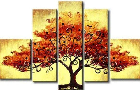 Extra Large Wall Art Paintings, Tree of Life Painting, Bedroom Canvas Painting, Landscape Canvas Paintings, Buy Art Online-Paintingforhome