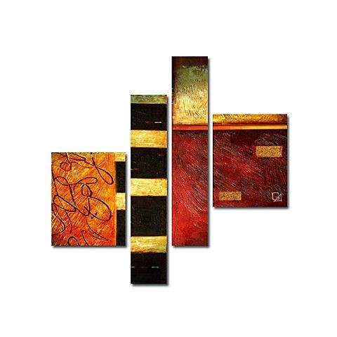 Abstract Acrylic Contemporary Painting, Bedroom Wall Art Decor, Modern Abstract Acrylic Artwork