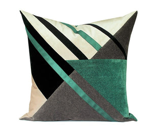 Simple Modern Pillows for Living Room, Decorative Pillows for Couch, Green Modern Sofa Pillows, Modern Sofa Pillows, Contemporary Throw Pillows-Paintingforhome
