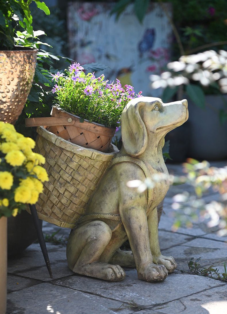 Modern Animal Statue for Garden Ornaments, Large Elephant Flowerpot, A –  HomePaintingDecor
