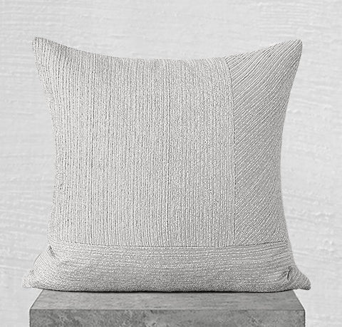 Light Gray Modern Throw Pillows for Couch, Contemporary Throw Pillow for Living Room, Simple Modern Sofa Pillows, Decorative Pillows for Sofa-Paintingforhome