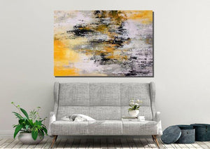 Acrylic Painting for Living Room, Modern Wall Art Painting, Large Contemporary Abstract Artwork-Paintingforhome