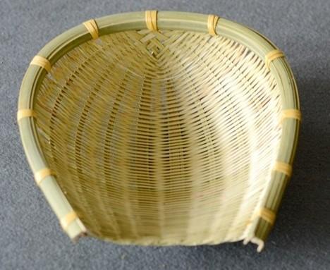 Natural Bamboo Stroage Basket, Kitchen Storage Basket, Woven Storage Baskets, Snacks Pantry Storage Basket, Set of 2-Paintingforhome