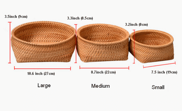 Fruit Baket, Handmade Storage Basket, Woven Basket, Rustic Basket, Home Decor