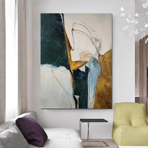 Large Abstract Paintings on Canvas, Hand Painted Canvas Art, Acrylic Paintings for Living Room, Large Painting for Sale-Paintingforhome