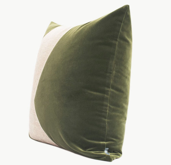 Modern Sofa Throw Pillows, Blackish Green Abstract Contemporary Throw Pillow for Living Room, Large Decorative Throw Pillows for Couch-Paintingforhome