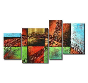 Contemporary Wall Art Painting, Abstract Painting Acrylic, Living Room Wall Paintings, Texture Wall Art-Paintingforhome
