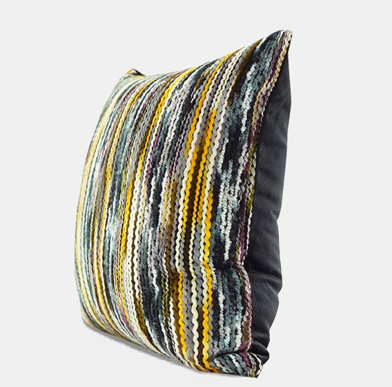 Modern Square Throw Pillows for Couch, Colorful Decorative Throw Pillows, Large Abstract Contemporary Throw Pillow for Interior Design-Paintingforhome