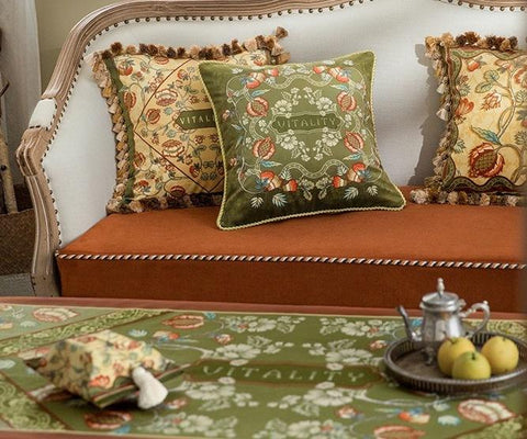 Modern Sofa Pillows, Decorative Throw Pillows, Beautiful Throw Pillows, Short Velvet Pillow Cover, Decorative Pillows for Living Room-Paintingforhome