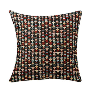 Large Decorative Throw Pillows, Bohemian Decorative Sofa Pillows, Geometric Pattern Chenille Throw Pillow for Living Room-Paintingforhome