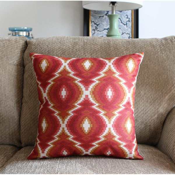 Geometric Pattern Throw Pillows, Modern Pillows for Couch, Decorative Throw Pillow, Sofa Pillows for Living Room-Paintingforhome