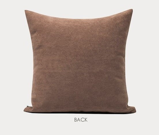 Decorative Modern Sofa Pillows, Modern Simple Throw Pillows for Bedroom, Brown Modern Throw Pillows for Couch, Large Simple Modern Pillows-Paintingforhome
