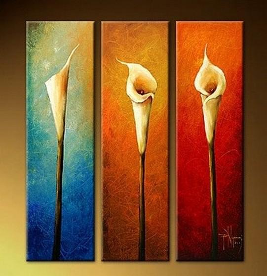 painting calla lily flower Calla Lily Art, Abstract Art, Flower Art, Bedroom Wall Art, Large Art, – Paintingforhome