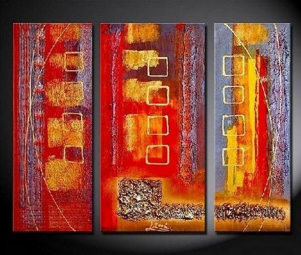 Bedroom Wall Art, Red Abstract Painting, Large Painting, Modern Art, Art on Canvas, Painting for Sale-Paintingforhome
