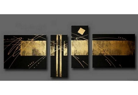 Black Abstract Painting, Bedroom Wall Art, Extra Large Wall Art for Living Room, Contemporary Acrylic Art, Large Painting on Canvas, Simple Modern Art-Paintingforhome