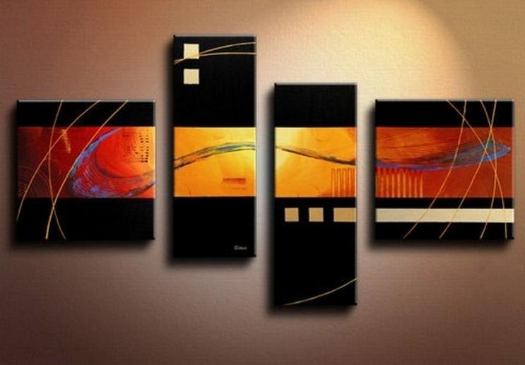 Abstract Wall Art Extra Large, Modern Living Room Decor, Contemporary Art On Canvas Painting