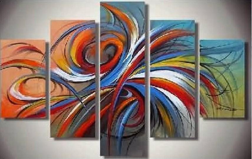 Simple Abstract Art, Modern Canvas Painting, Paintings for Living Room, Large Wall Art Paintings, 5 Piece Wall Art, Buy Painting Online-Paintingforhome