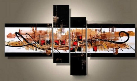 Large Wall Art Paintings, Canvas Art Painting for Living Room, Modern Canvas Painting, Hand Painted Art on Canvas-Paintingforhome