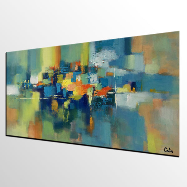 Large Canvas Art, Abstract Painting for Sale, Custom Acrylic Art Painting, Bedroom Canvas Art-Paintingforhome