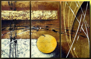 Large Painting, Abtract Art, Bedroom Wall Art, Canvas Painting, Abstract Art, Contemporary Art, 3 Piece Canvas Art-Paintingforhome