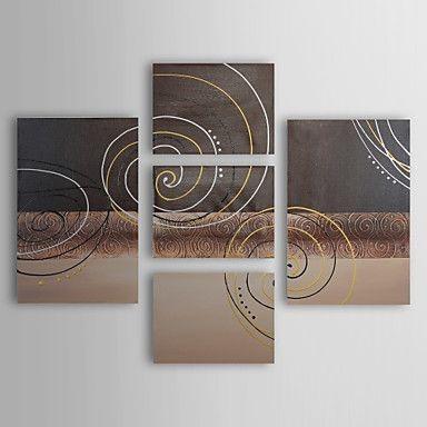 Modern Wall Painting, Abstract Canvas Art, Simple Abstract Painting, Living Room Contemporary Painting, Bedroom Wall Art, 3 Piece Wall Art-Paintingforhome