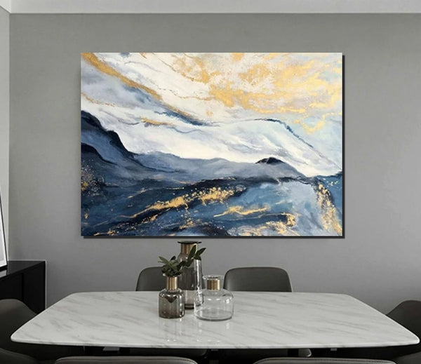 Contemporary Acrylic Art, Buy Large Paintings Online, Simple Modern Art, Large Wall Art Ideas, Large Painting for Dining Room-Paintingforhome