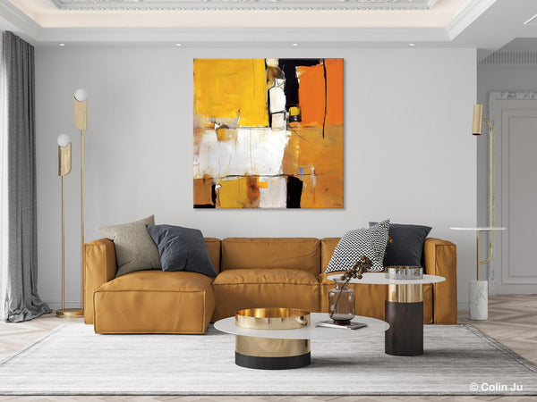 Oversized Modern Abstract Wall Paintings, Large Wall Art Painting for Bedroom, Original Canvas Art, Contemporary Acrylic Painting on Canvas-Paintingforhome