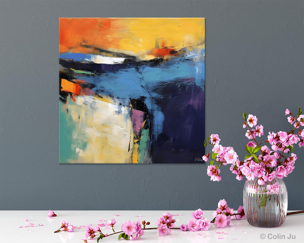 Large Wall Art Painting for Bedroom, Oversized Modern Abstract Wall Paintings, Original Canvas Art, Contemporary Acrylic Painting on Canvas-Paintingforhome