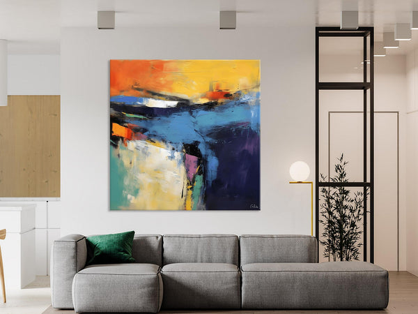 Large Wall Art Painting for Bedroom, Oversized Modern Abstract Wall Paintings, Original Canvas Art, Contemporary Acrylic Painting on Canvas-Paintingforhome