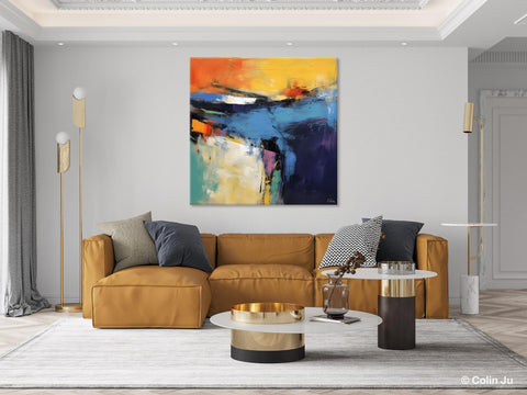 Large Wall Art Painting for Bedroom, Oversized Modern Abstract Wall Paintings, Original Canvas Art, Contemporary Acrylic Painting on Canvas-Paintingforhome