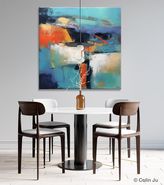 Modern Wall Art Paintings, Canvas Paintings for Bedroom, Buy Wall Art Online, Contemporary Acrylic Painting on Canvas, Large Original Art-Paintingforhome
