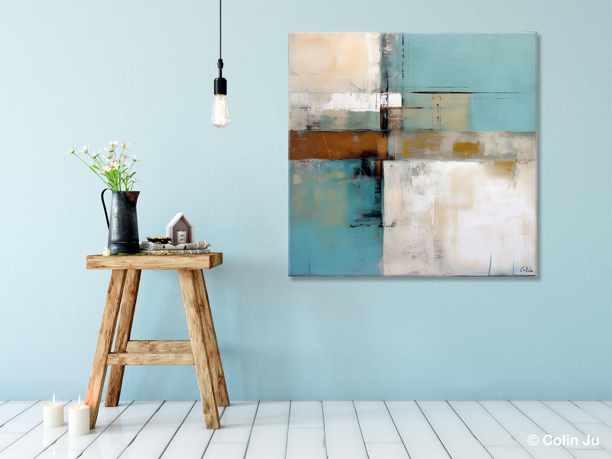 Extra Large Painting on Canvas, Contemporary Acrylic Paintings, Large Original Abstract Wall Art, Large Canvas Paintings for Bedroom-Paintingforhome