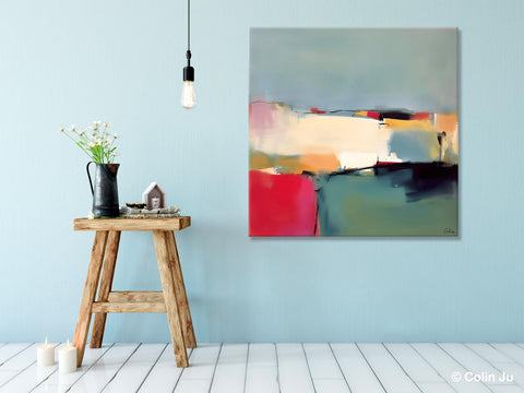 Contemporary Abstract Artwork, Acrylic Painting for Living Room, Oversized Wall Art Paintings, Original Modern Paintings on Canvas-Paintingforhome