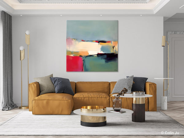 Contemporary Abstract Artwork, Acrylic Painting for Living Room, Oversized Wall Art Paintings, Original Modern Paintings on Canvas-Paintingforhome
