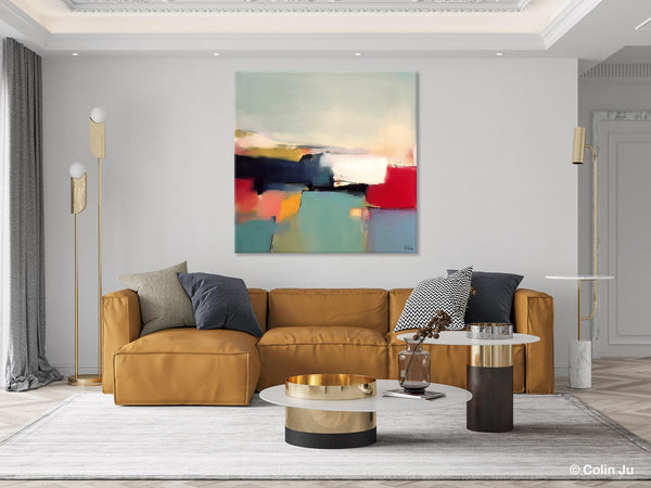 Simple Modern Wall Art, Extra Large Canvas Painting for Living Room, Oversized Contemporary Acrylic Paintings, Original Abstract Paintings-Paintingforhome
